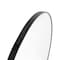 Flash Furniture 24" Round Black Metal Framed Accent Wall Mirror RH-M003-RD60MB-BK-GG - alternate 7
